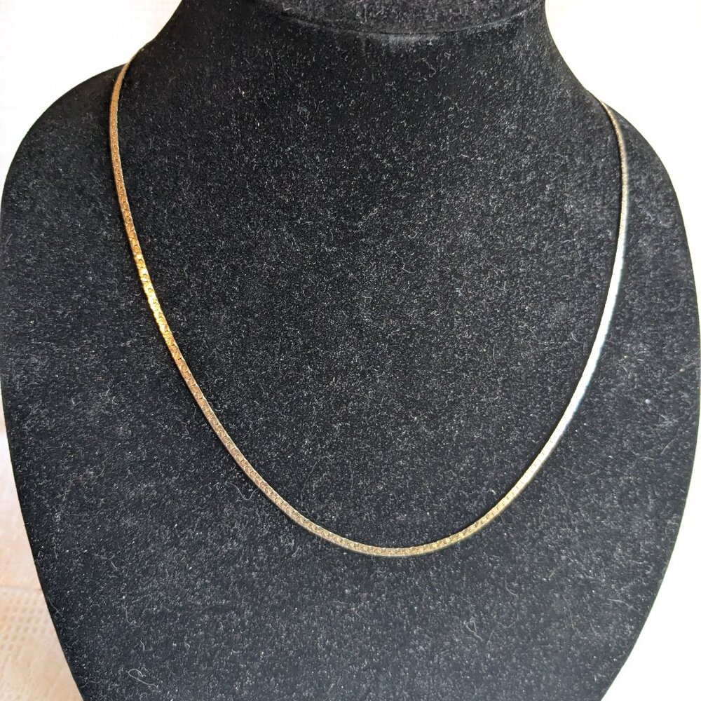 Liquid Silver Necklace 21-inch Mexico